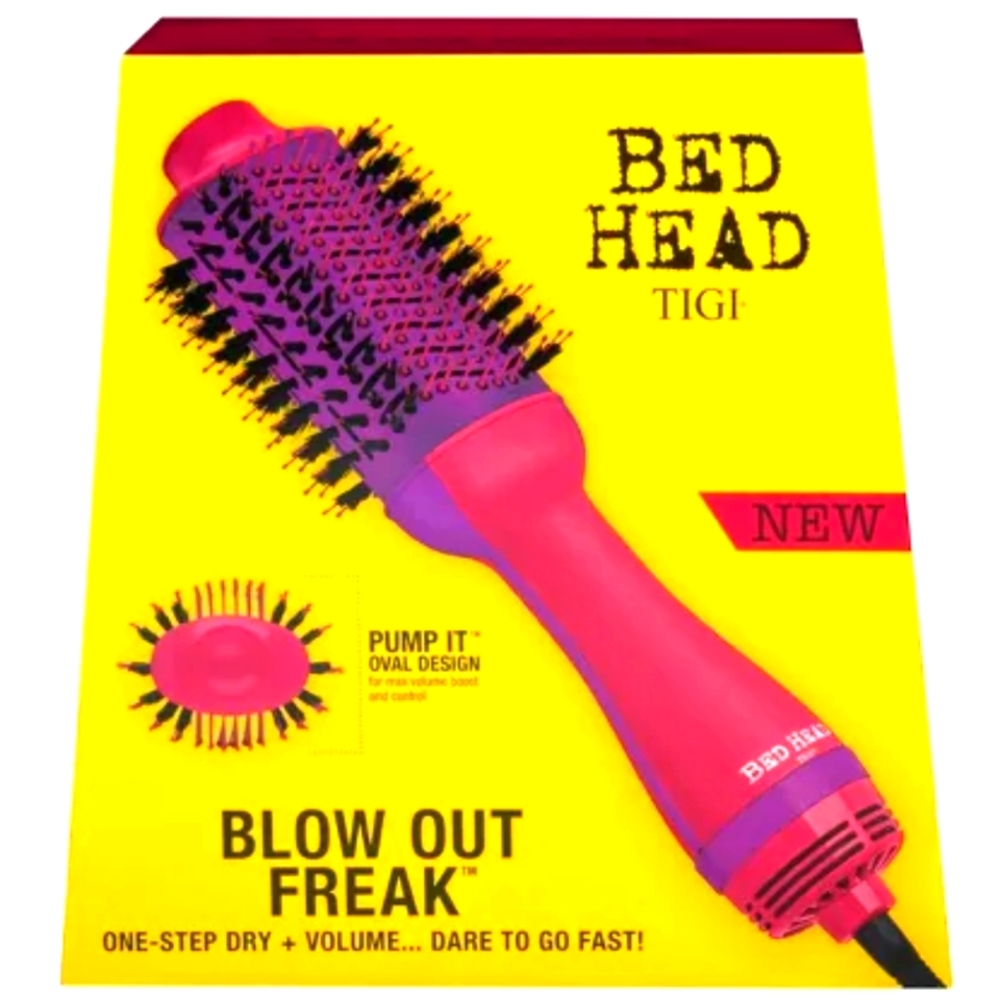 NEW TIGI Bed Head Blow Out Freak One Step Hair Dryer & Volumizer Hot Air Brush